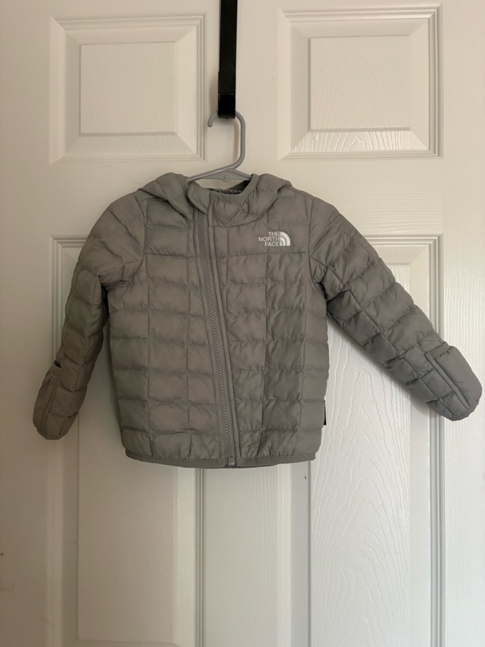 The North Face Infant Gray Quilted Jacket